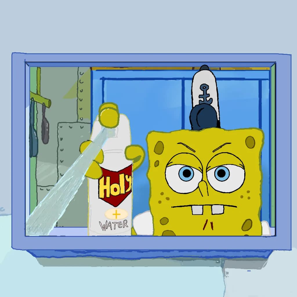 SpongeBob’s Holy Water