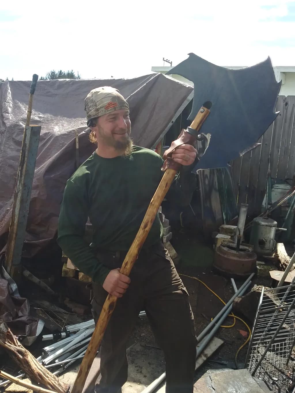 Forged Titan Axe