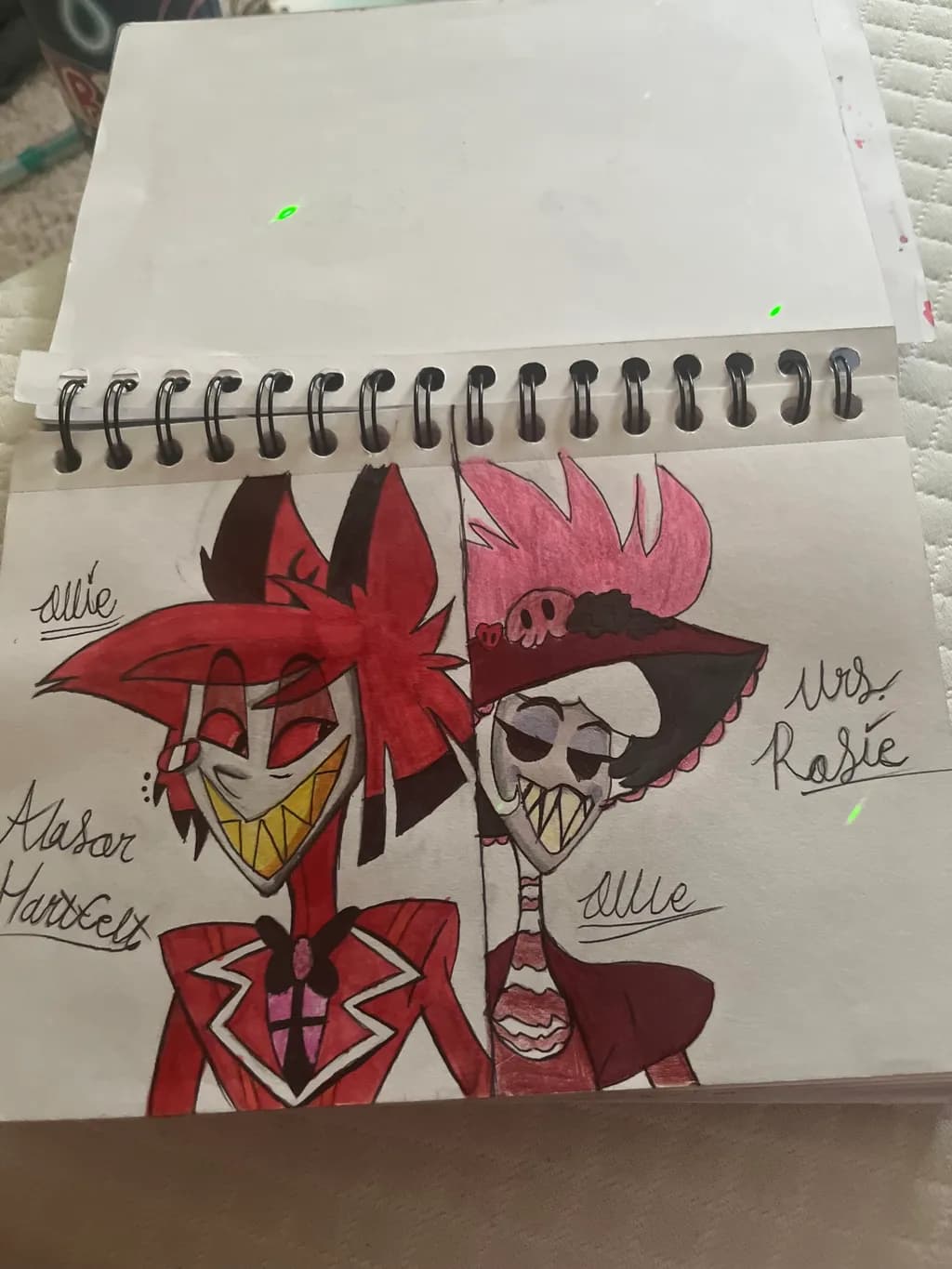 Alastor and Mrs. Rosie