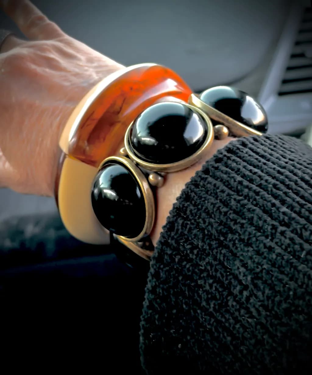 Black Orb Bracelet