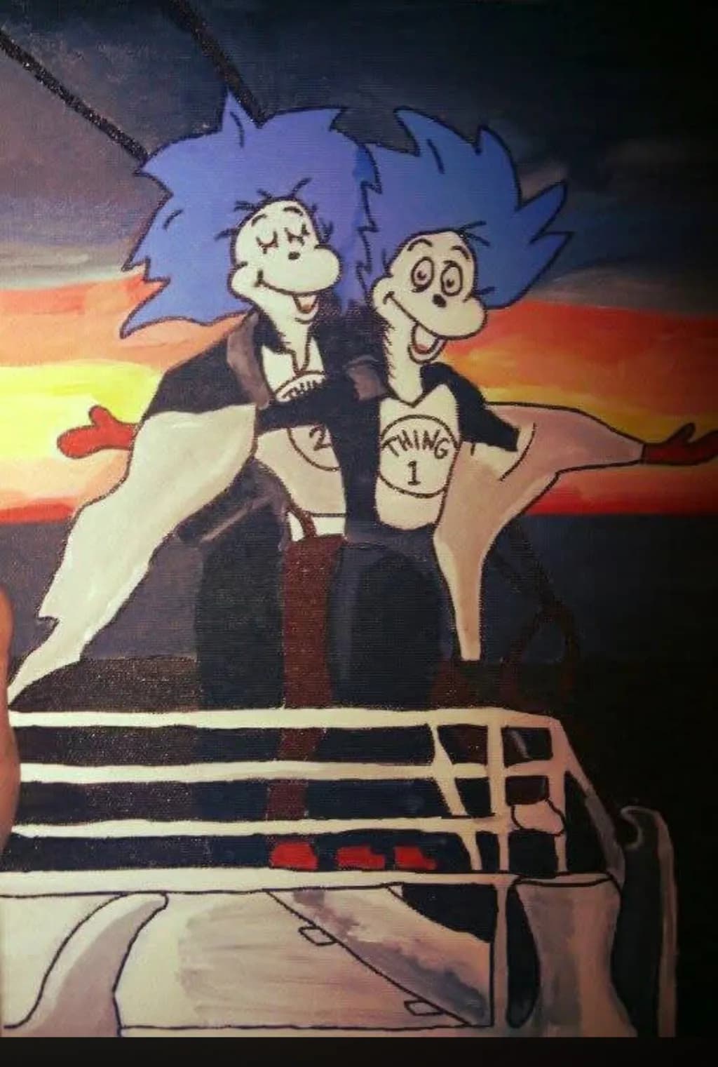 Thing 1 & Thing 2 Sunset