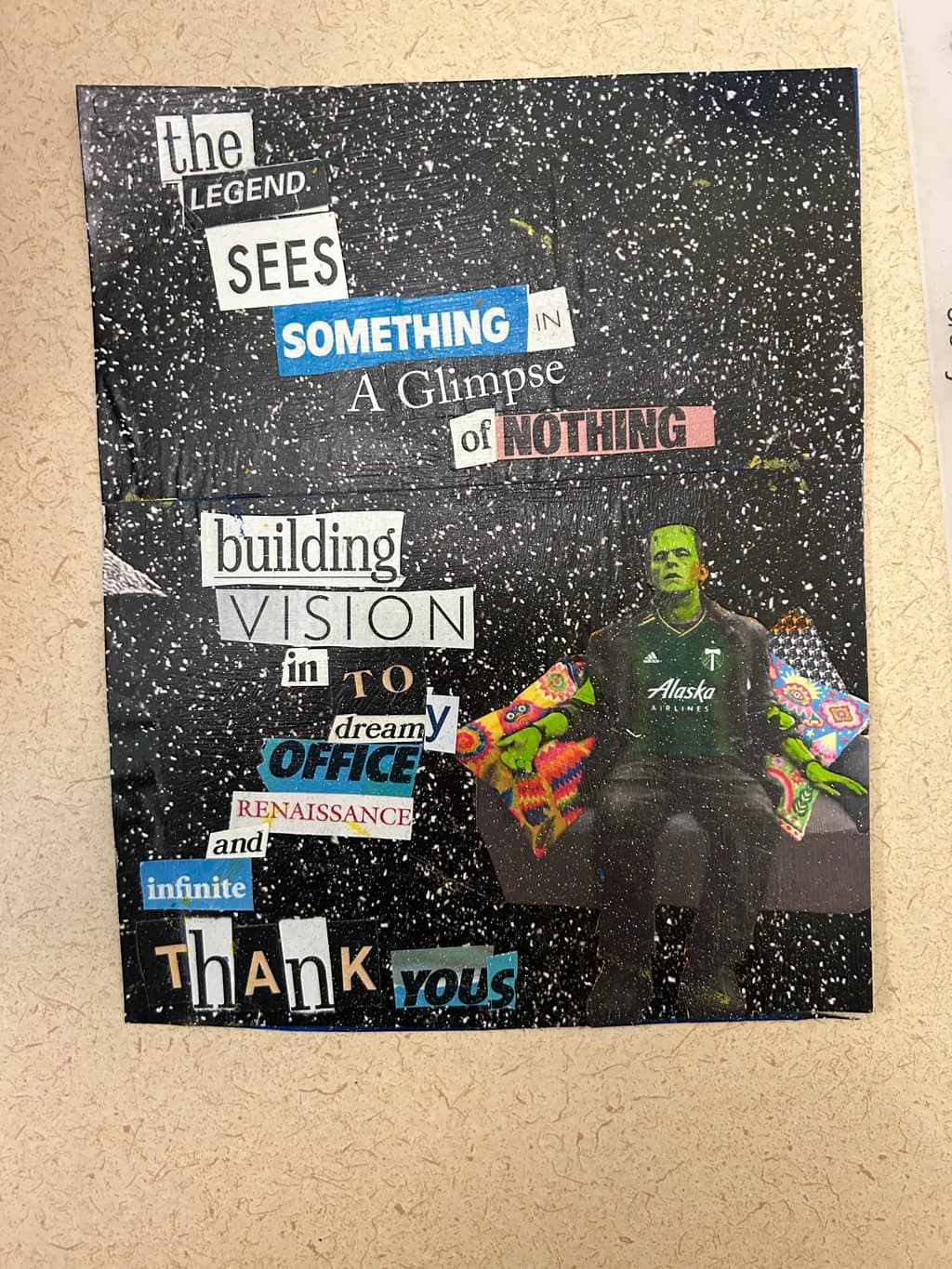 A Glimpse of Nothing
