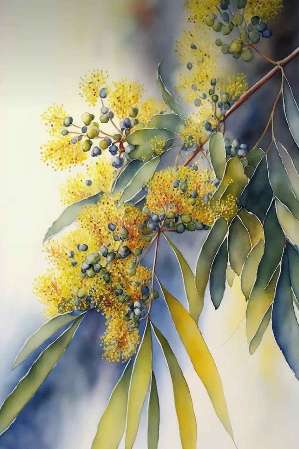 Golden Acacia Bloom