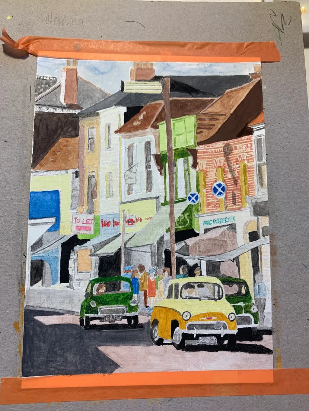 Vintage Street Scene