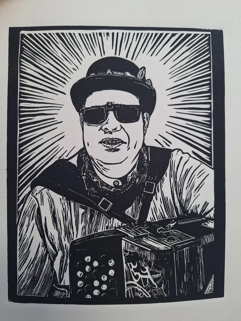 The accordionist!
