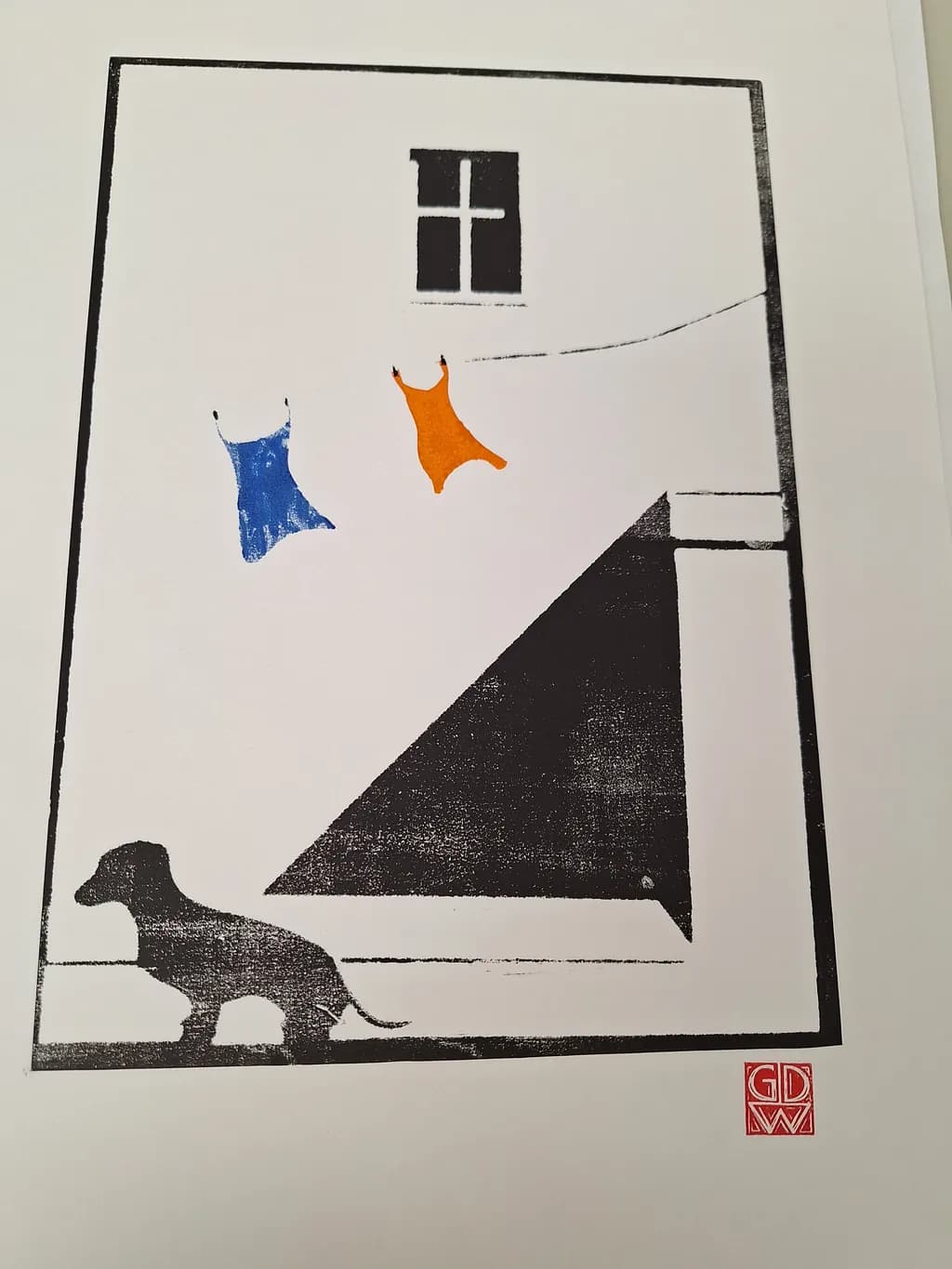 Laundry Day Shadows