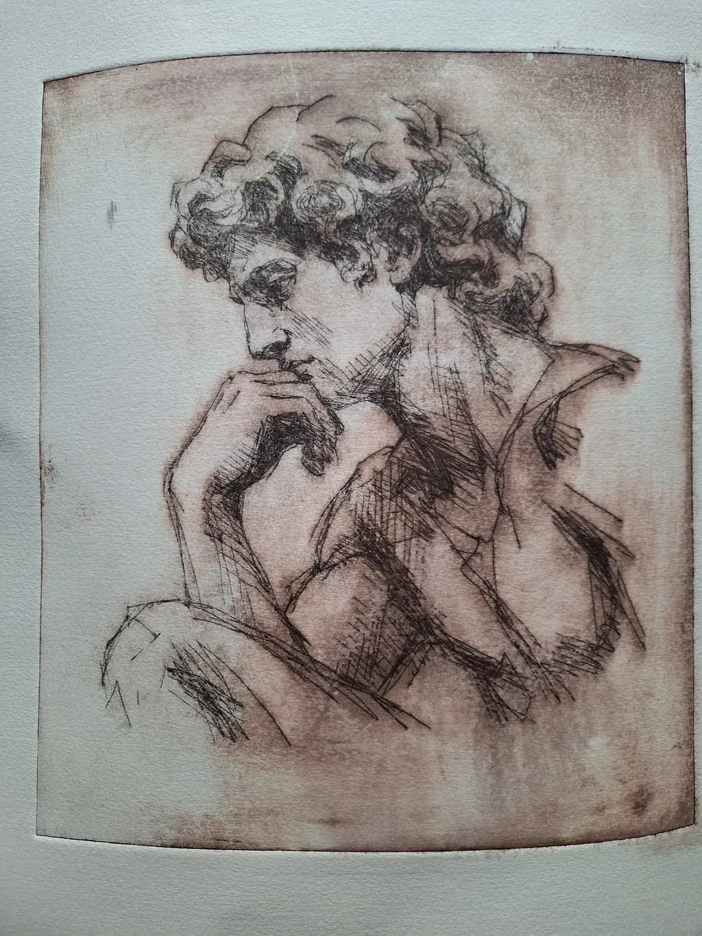 Contemplation Sketch
