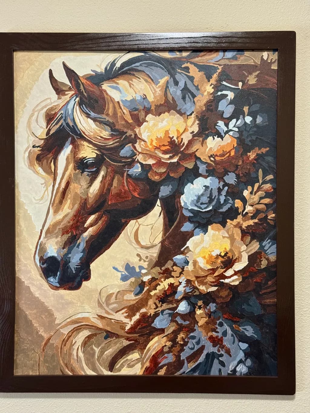 Floral Horse Portrait