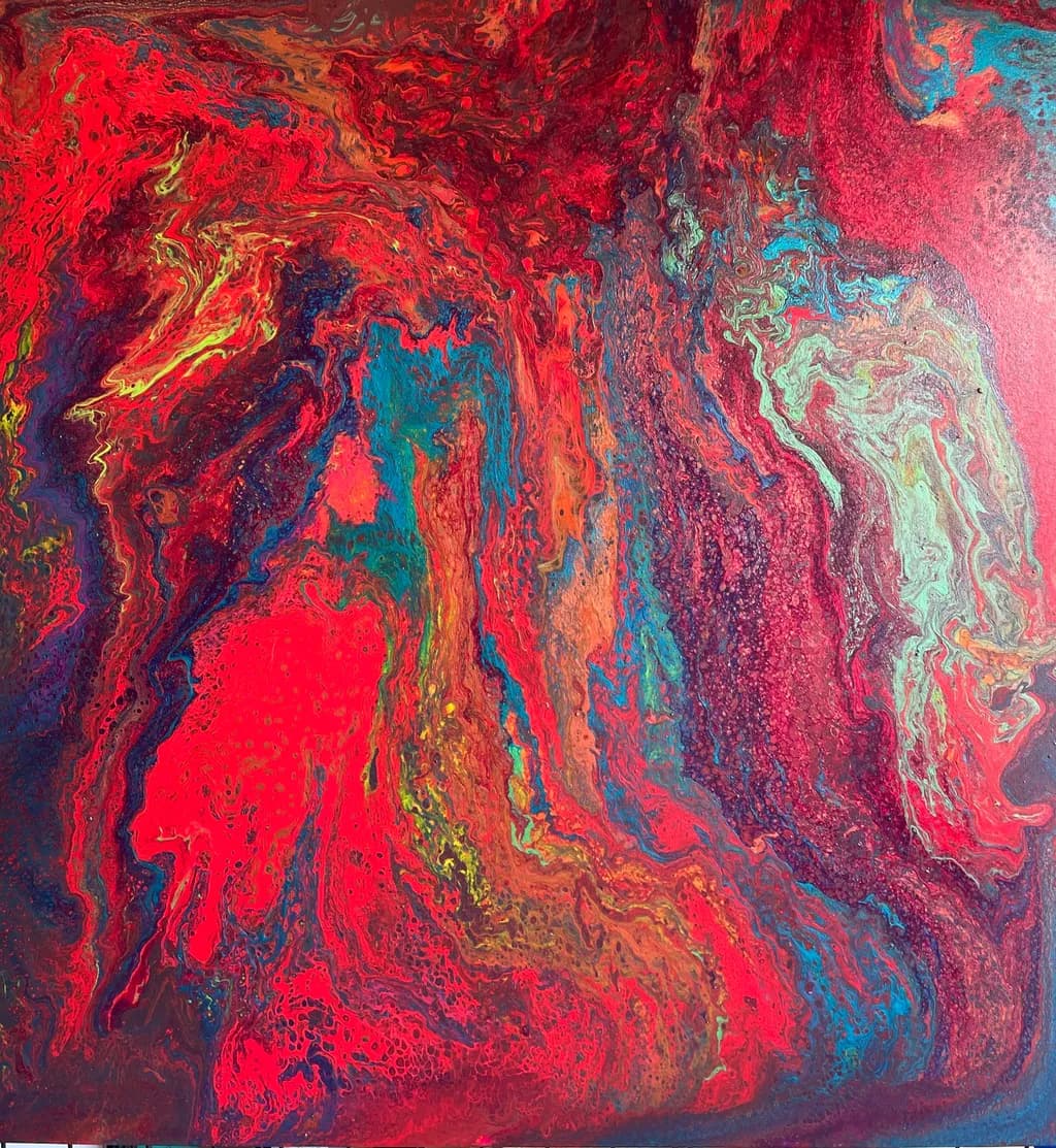 Crimson Cascade