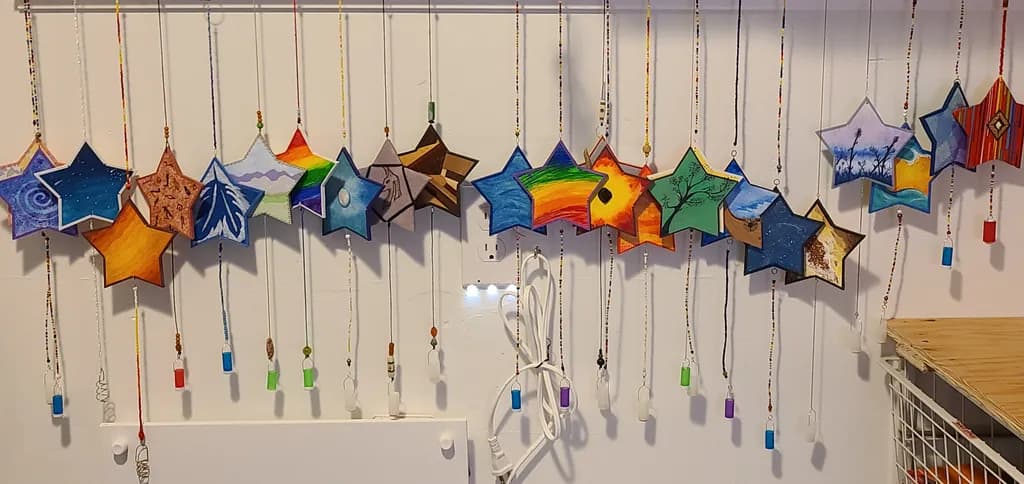 Starry Spectrum Garland