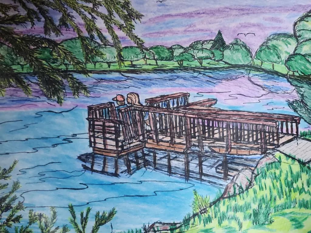 Lakeside Embrace