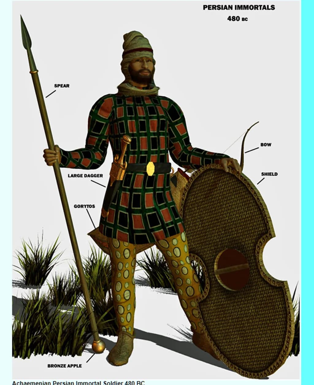 Persian Immortal Warrior