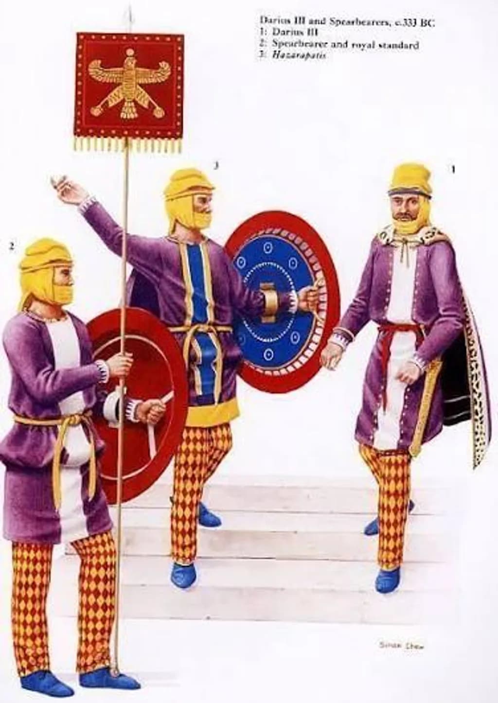 Darius III and Spearbearers
