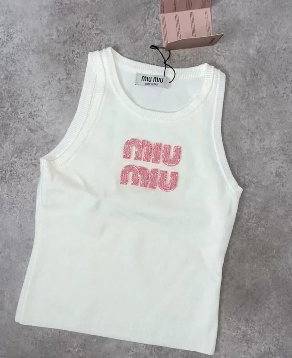 Miu Miu Knit Tank