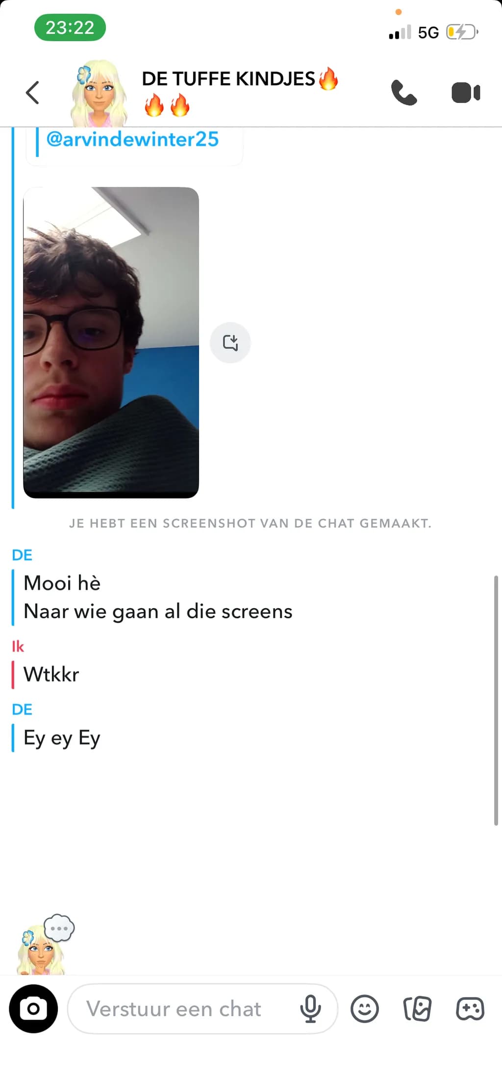 Captured Chat