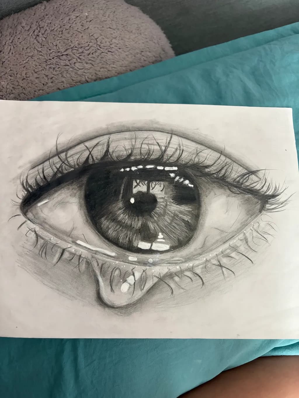 Tearful Gaze