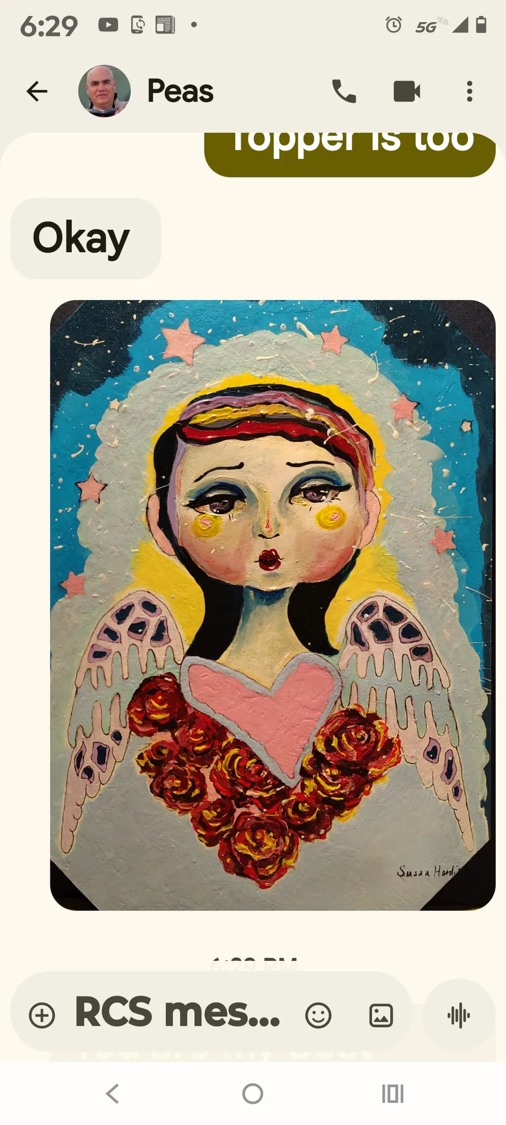 Angel of Roses