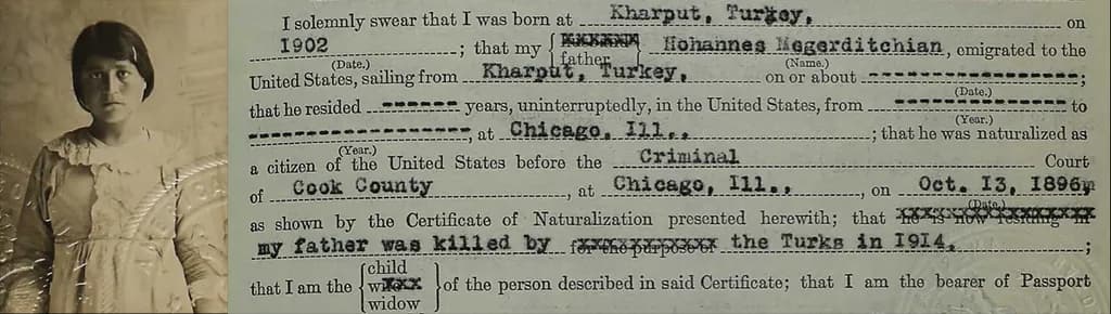 Armenian Deportee, 1920