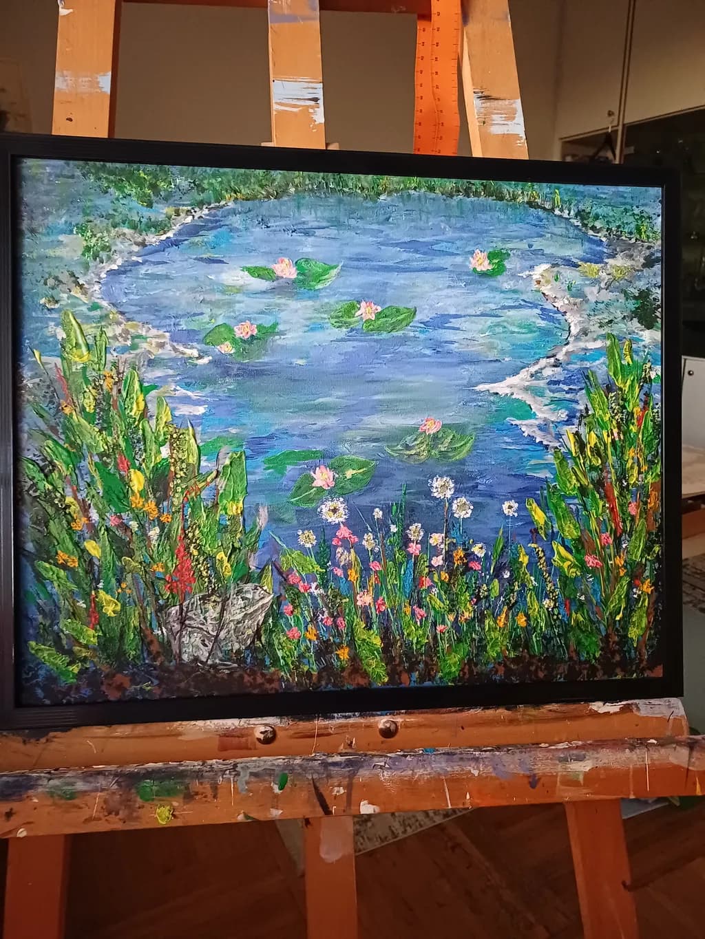Lily Pond Blooms
