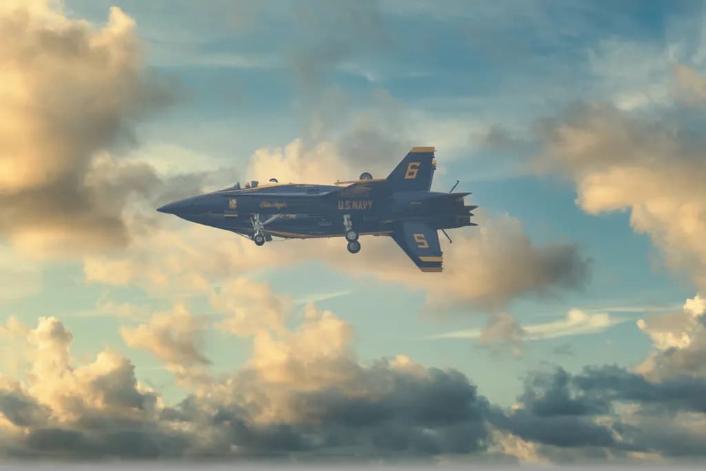 Blue Angles Flight