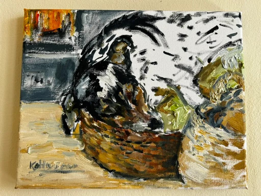 Dotty in Basket