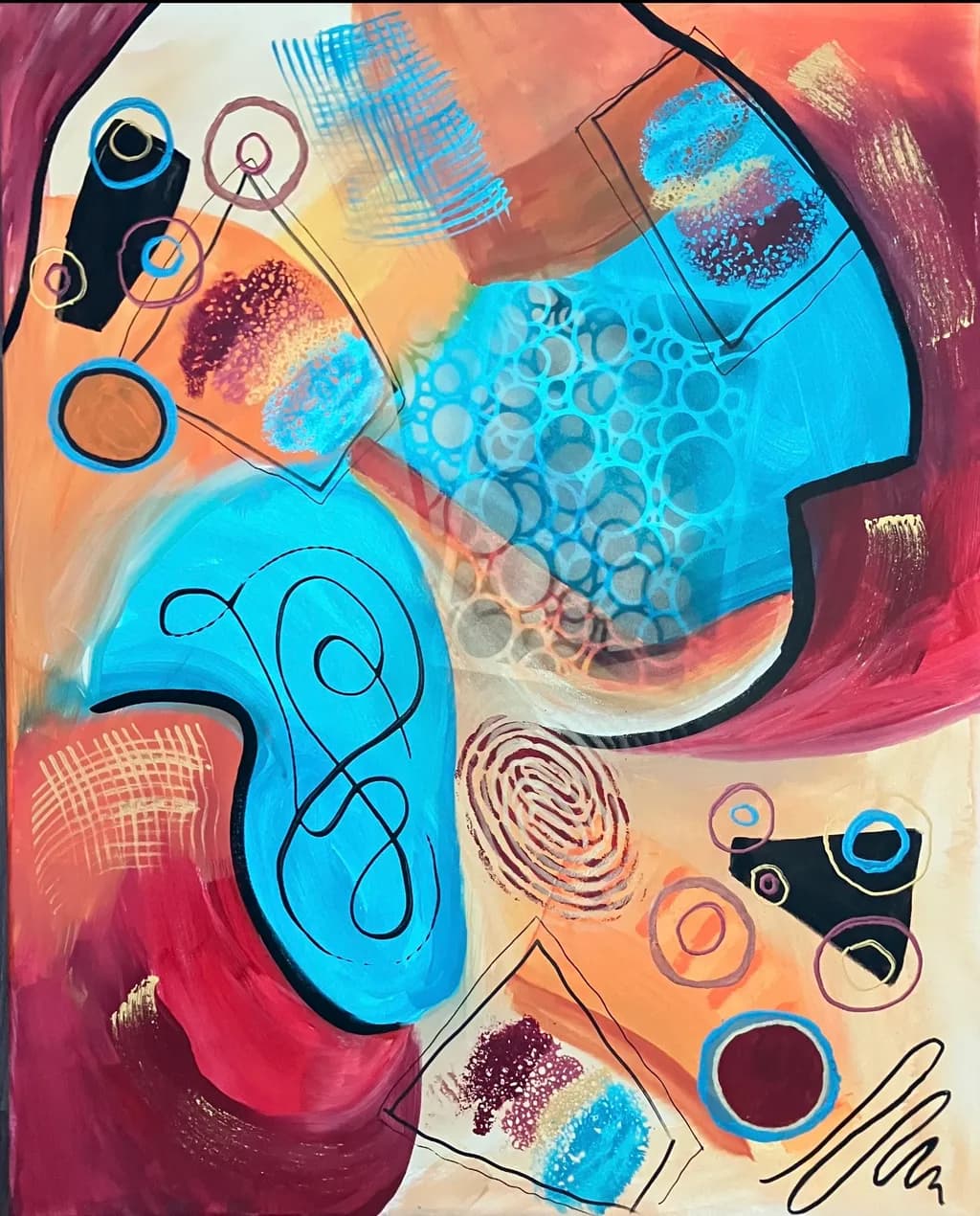 Curved Currents