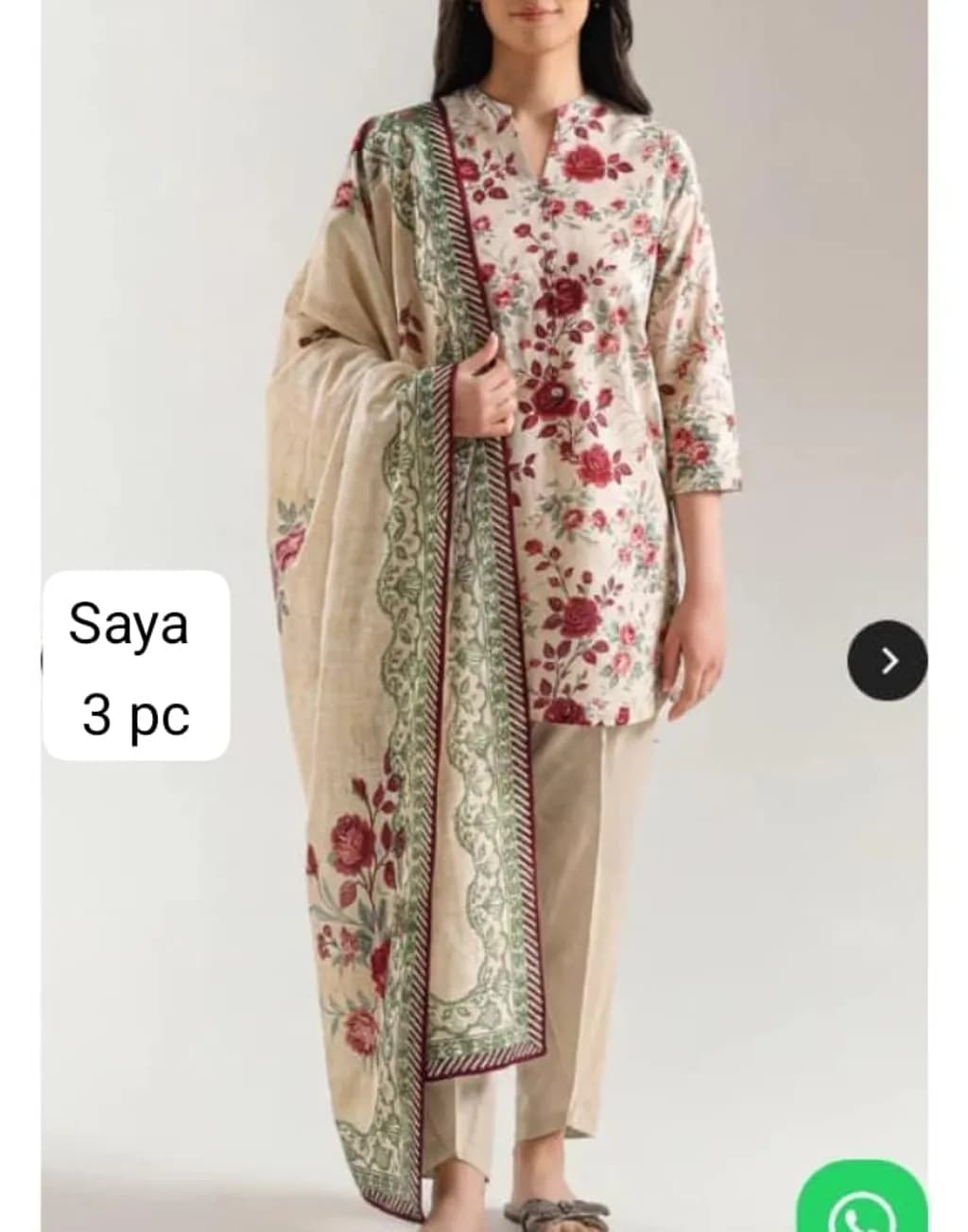 Floral Saya Set