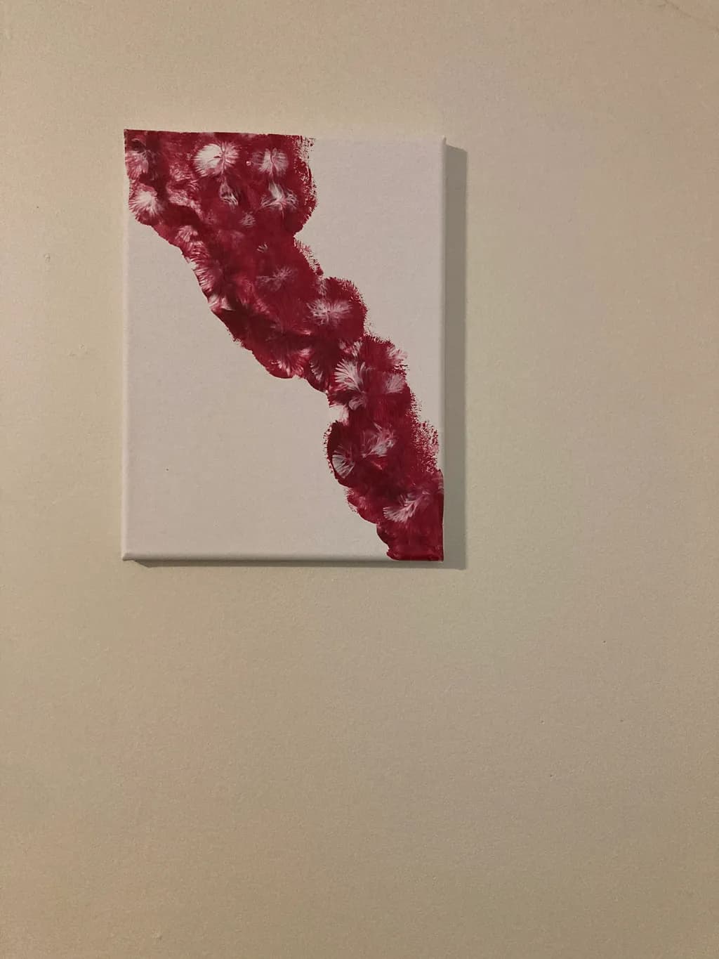 Red California Silhouette
