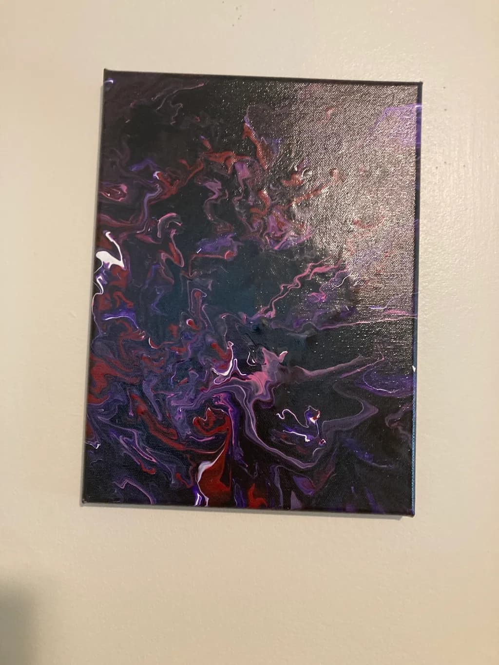 Abstract Canvas Swirl