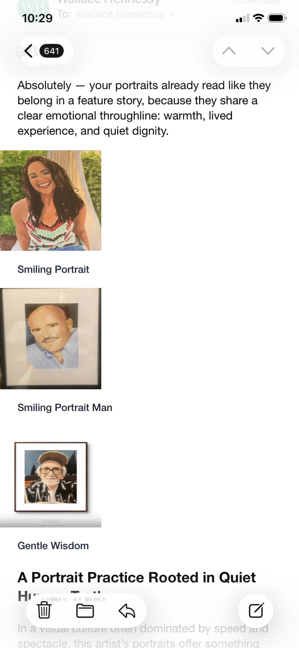 Joyful Garden Portrait