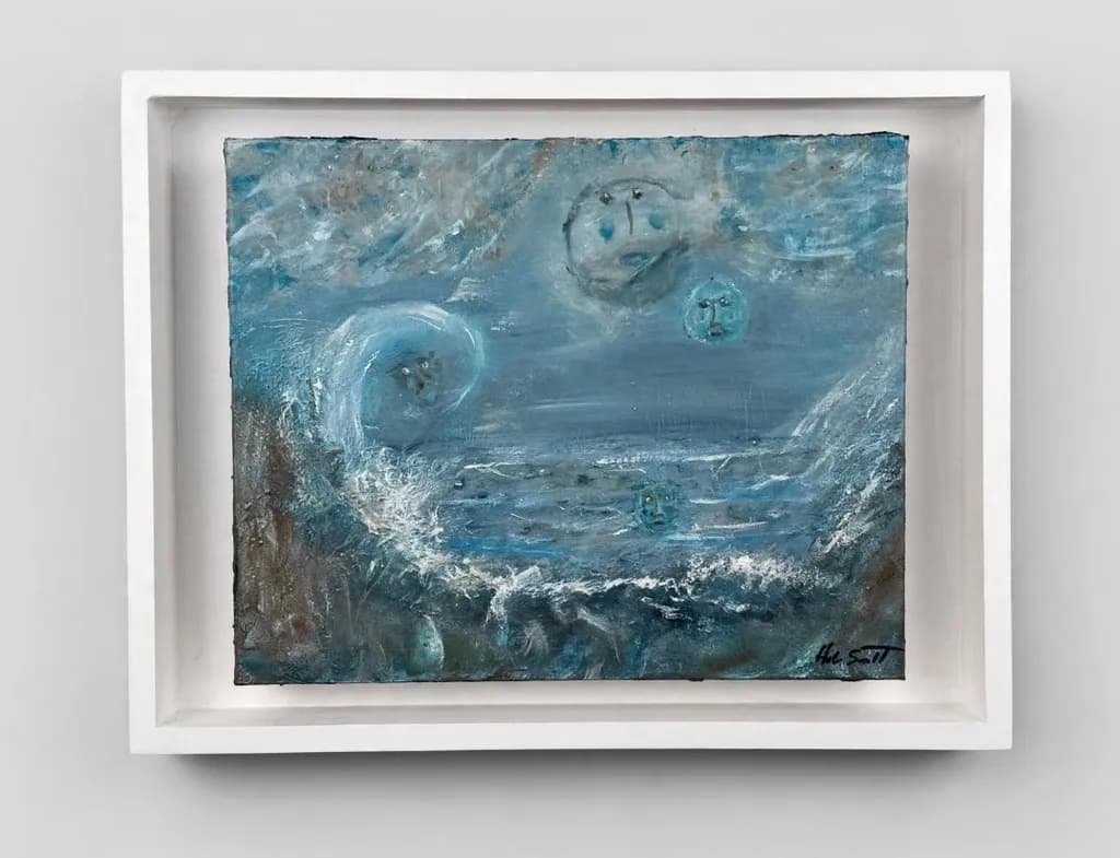 Ghost Faces Seascape