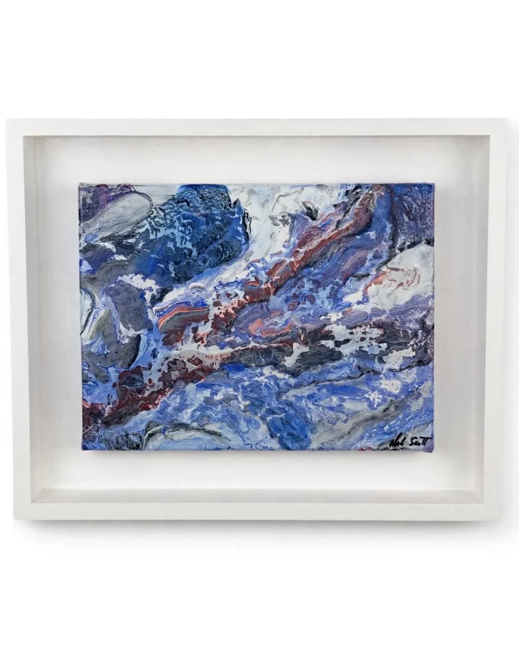Blue Marble Abstract