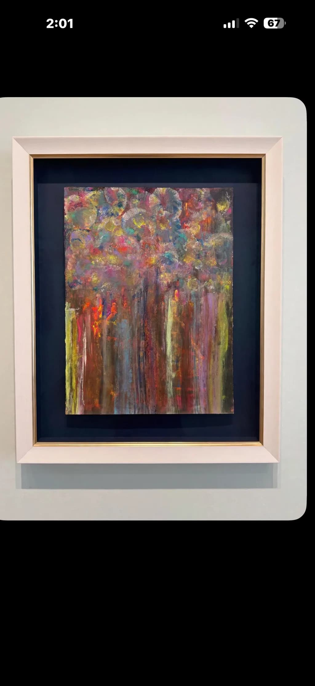 Abstract Forest Bloom