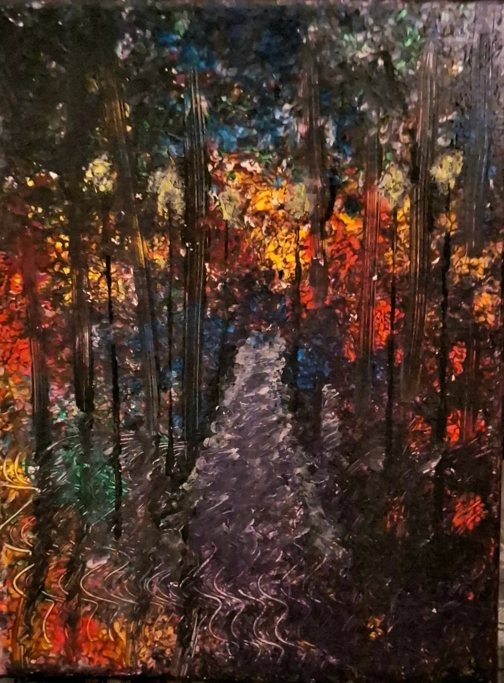 Forest Path at Dusk
