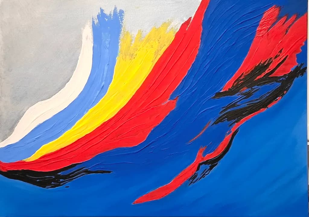 Abstract Color Waves