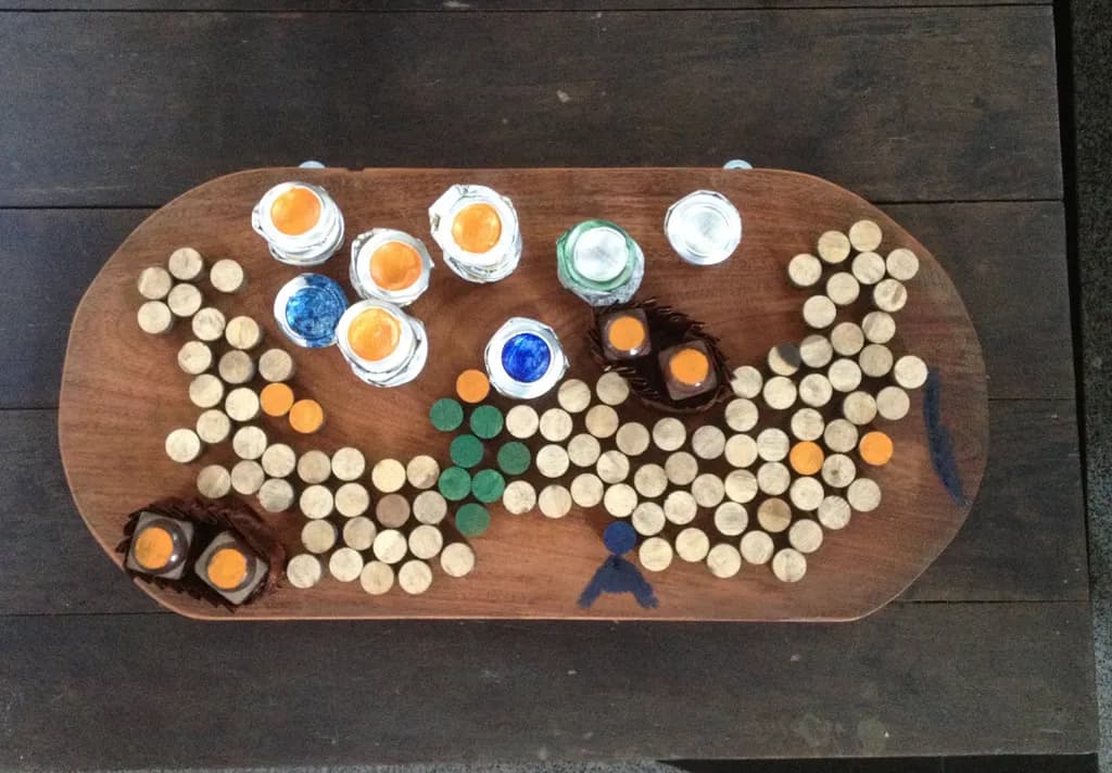 Cork Mosaic Assembly