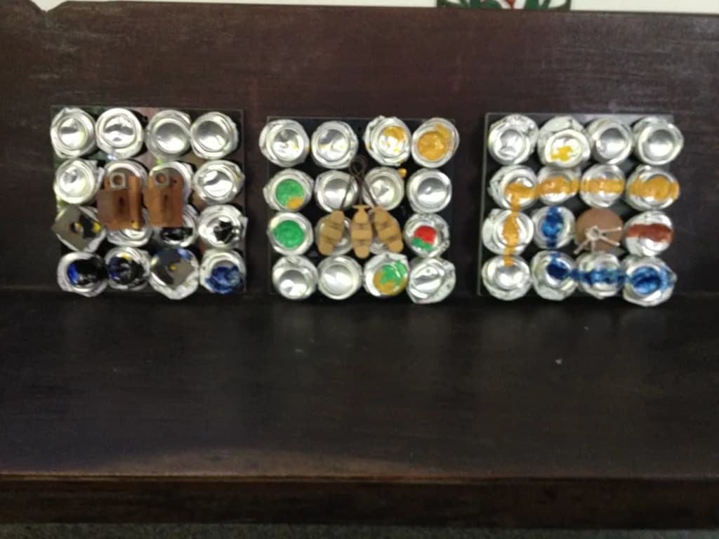 Recycled Can Mosaic