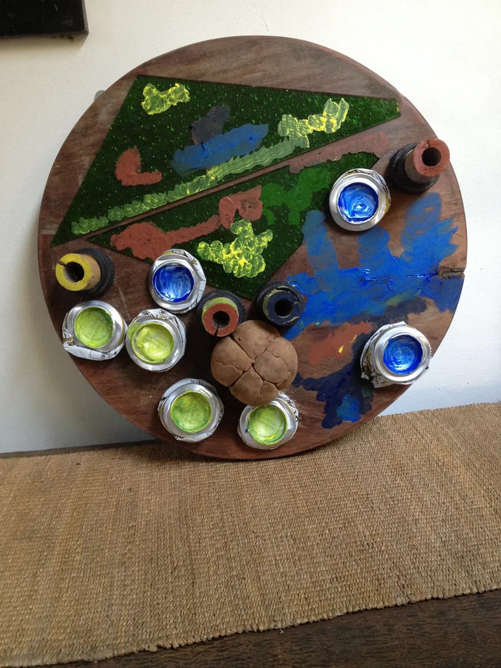 Circular Palette Assemblage