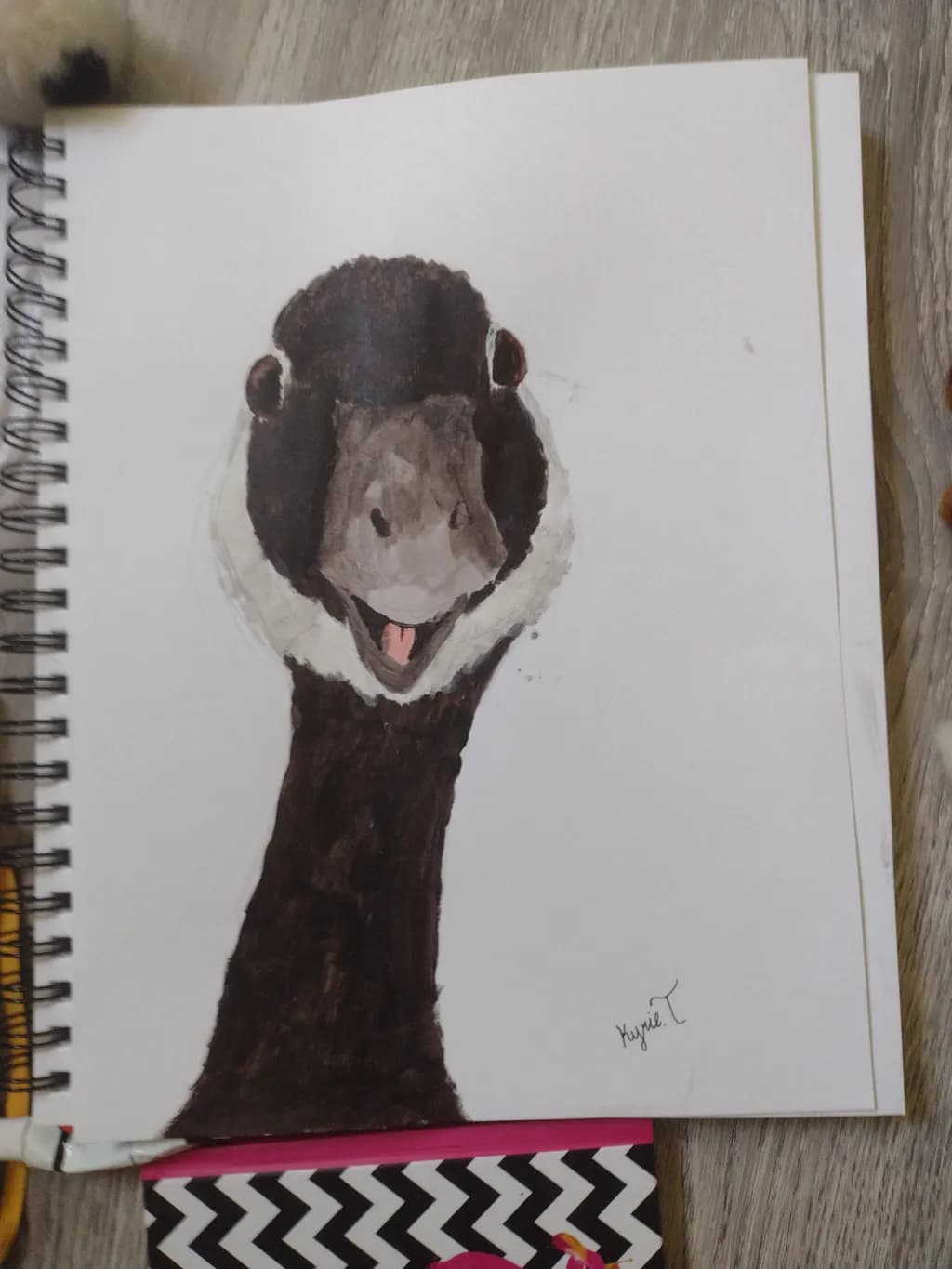Smiling Ostrich