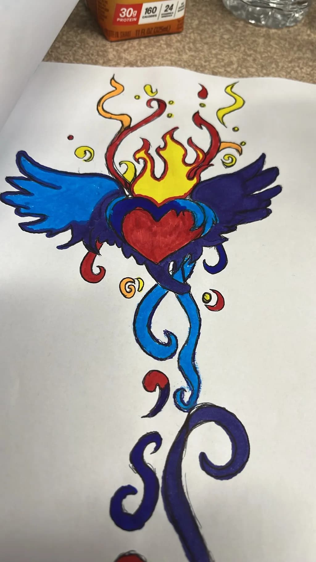 Flaming Heartflight