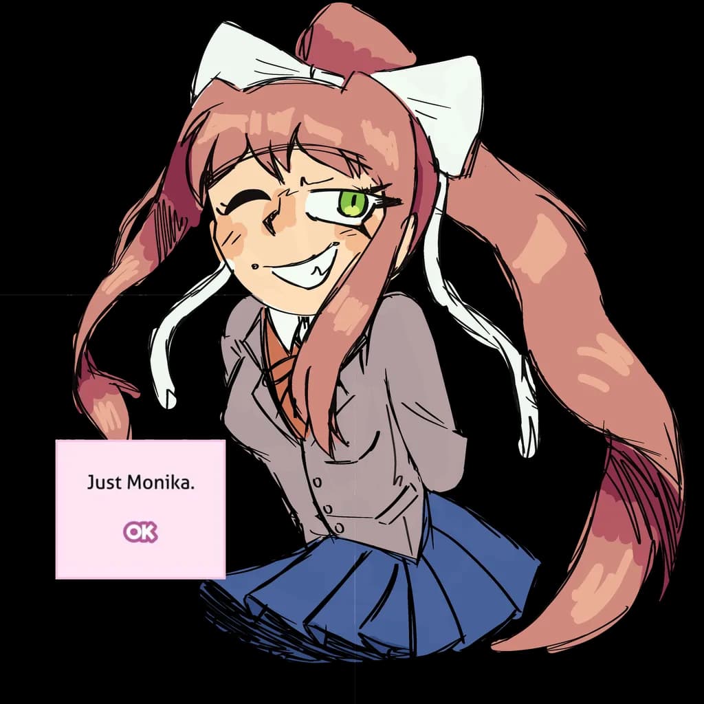 Monika's Smirk