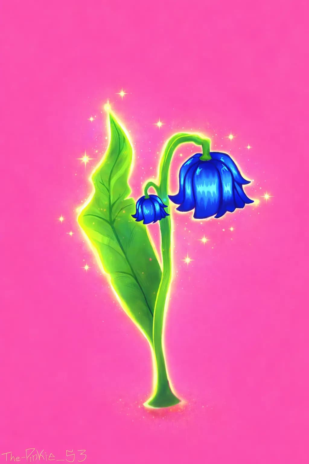Luminous Bluebell