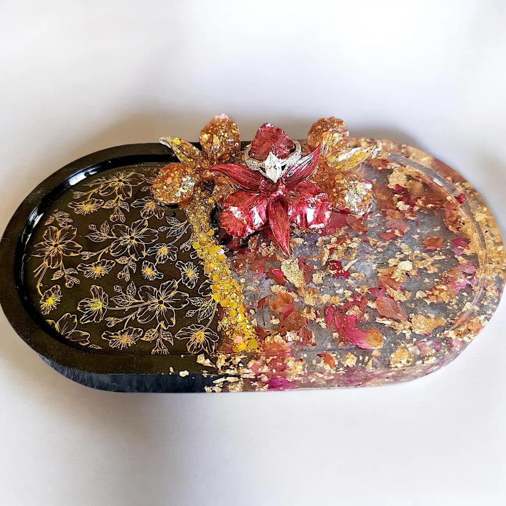Floral Radiance Tray