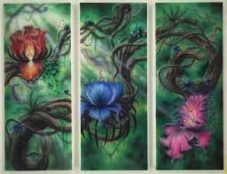 Floral Triptych