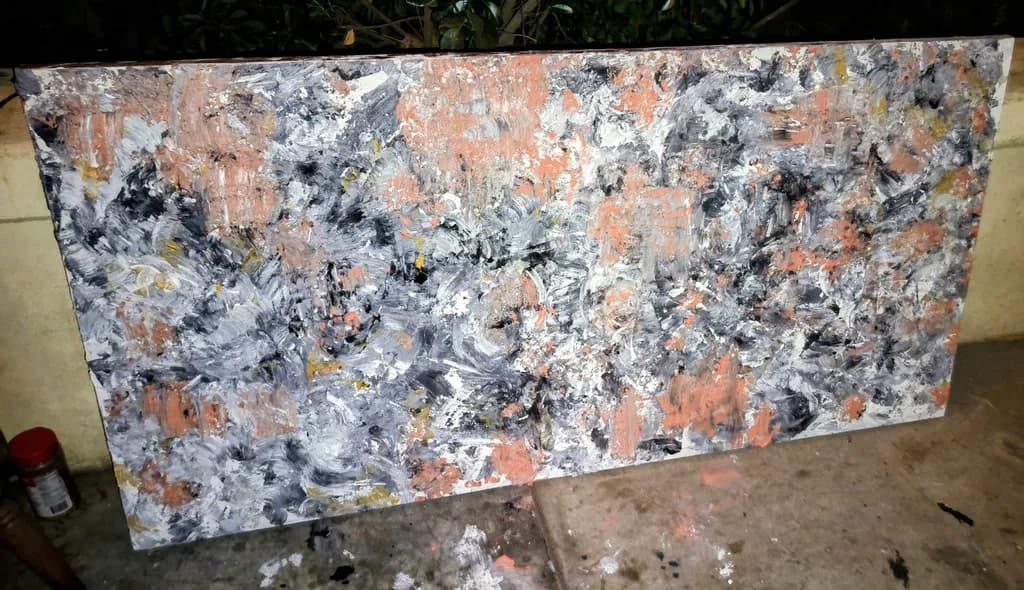 Textured Abstract Canvas