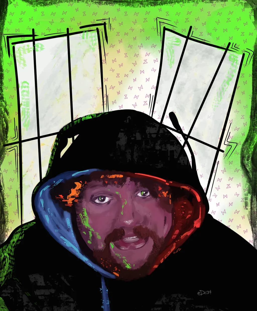 Hooded Portrait
