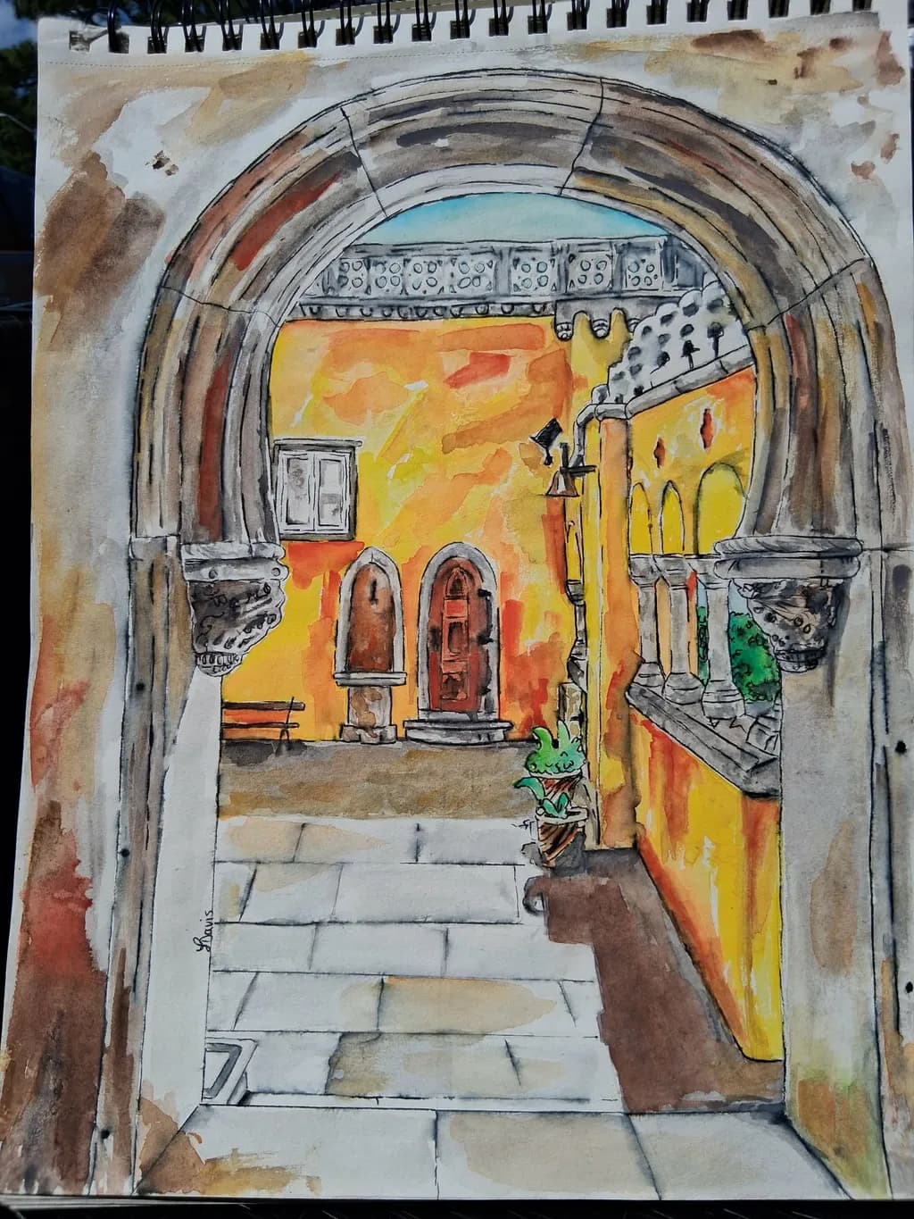 Archway Courtyard