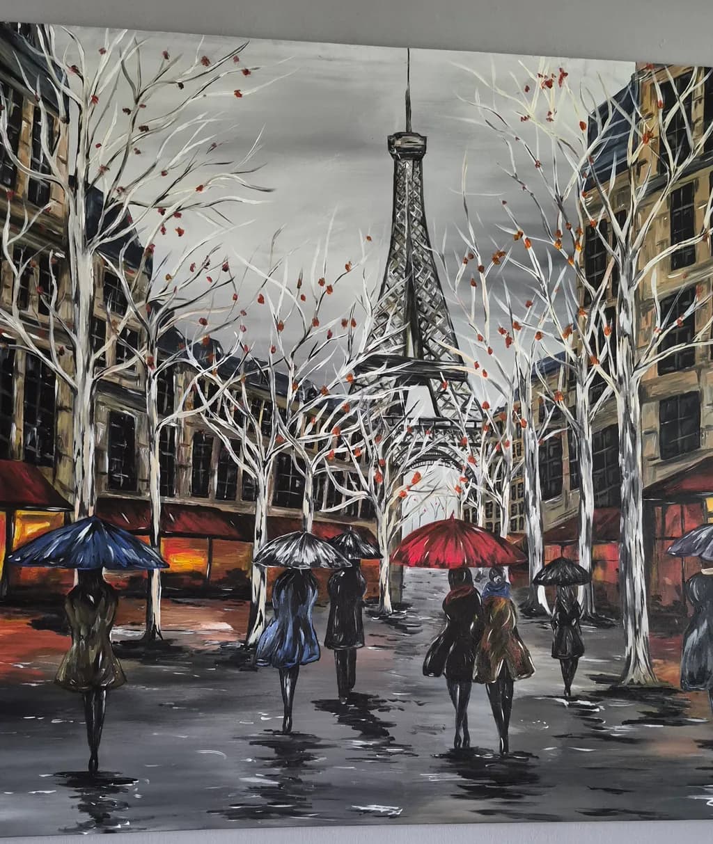 Paris Rain Stroll