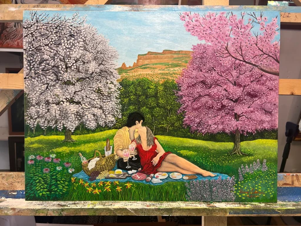 Springtime Embrace