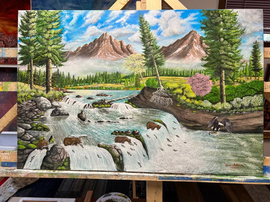 Salmon Run Cascade